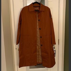 Dark Turmeric Bernardo Trench Coat